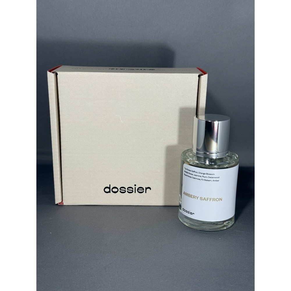 Dossier • Ambery Saffron 1.7 fl oz • Eau de Parfum Inspired by Baccarat Rouge